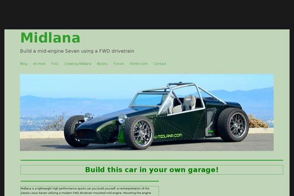 Twenty Sixteen theme site design template sample