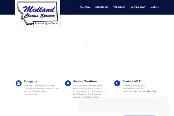 Roots theme site design template sample
