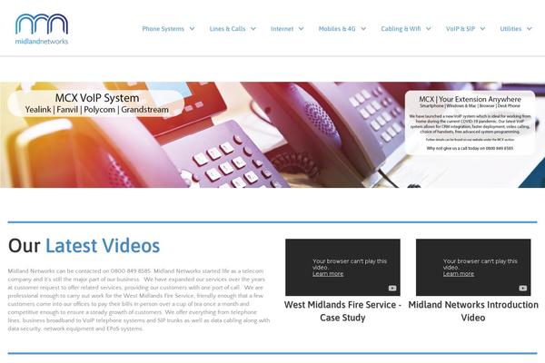 midlandnetworks.co.uk site used Bb-theme-child