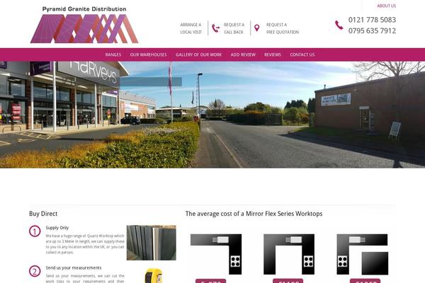 granite theme websites examples