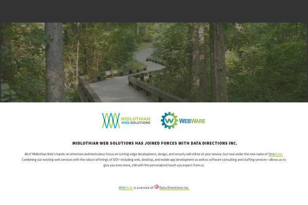 ROSA theme site design template sample
