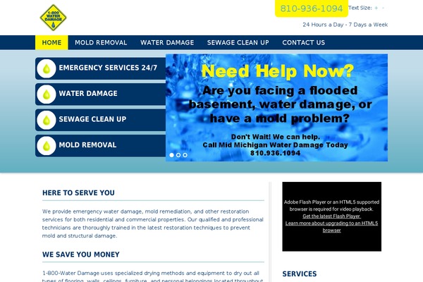 Daniel theme site design template sample