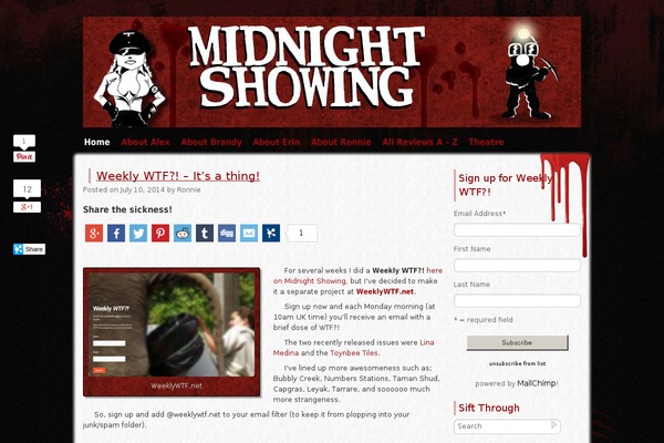 Zombie Apocalypse theme site design template sample