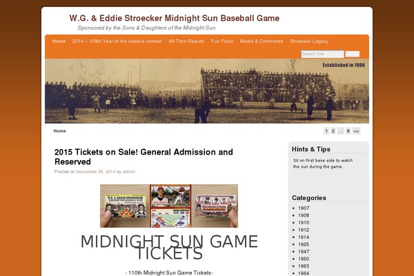 Site using Comprehensive Twitter Search Widget plugin