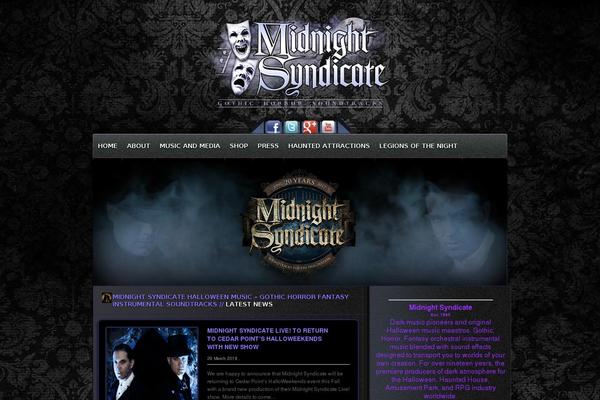 Orizon theme site design template sample