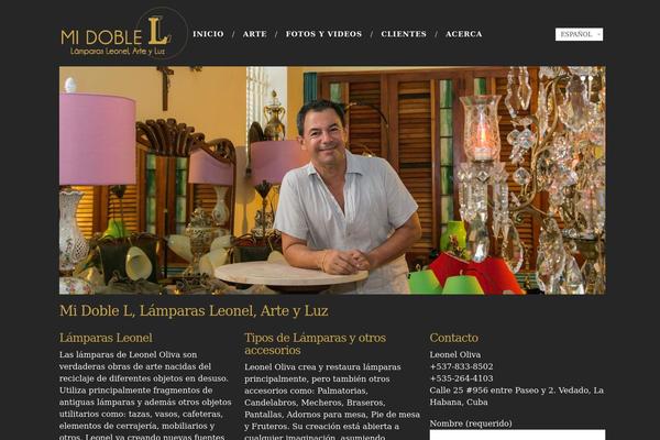 Site using Fancy Gallery plugin