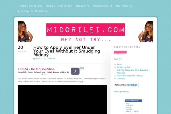 Fashionista theme site design template sample