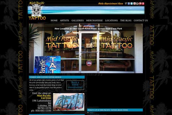 Lifestyle theme site design template sample