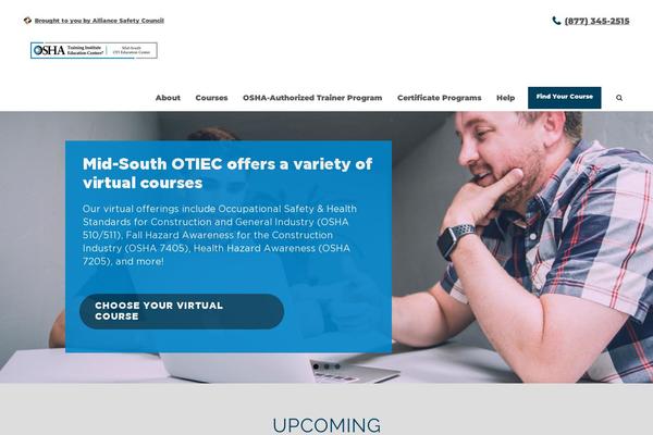 Infinite theme site design template sample