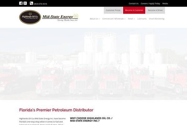 midstateenergy.com site used Highlands