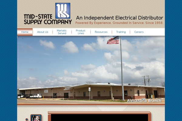 midstatesupply.com site used Midstate