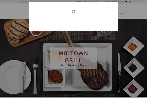 Stockholm Child theme site design template sample