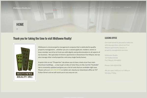 Solus theme site design template sample