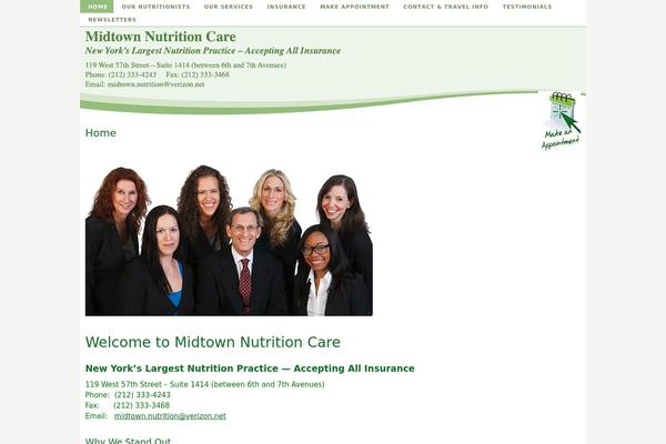 midtownnutrition.com site used Thesis 1.8.5