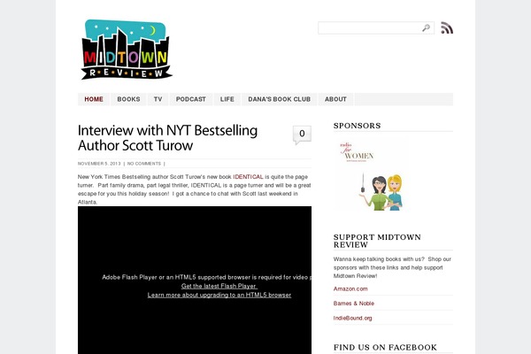 BigFeature theme site design template sample