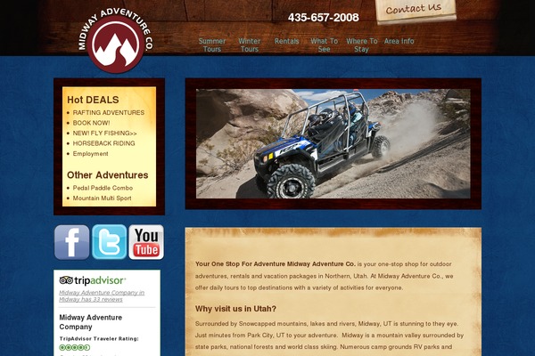 Site using CodeFlavors floating menu plugin