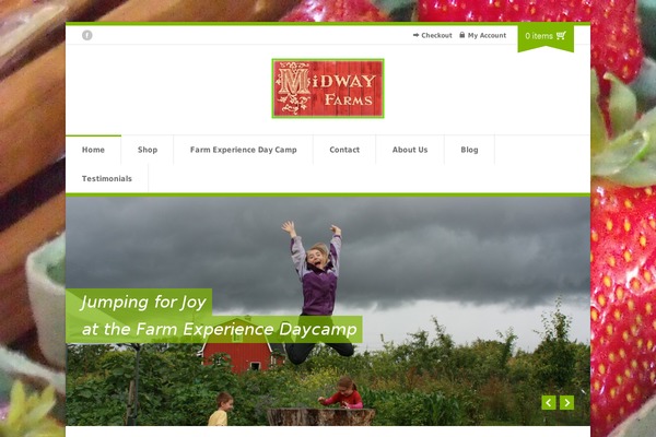 Organic Shop theme site design template sample
