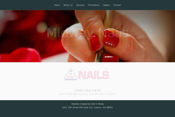 Vertex theme site design template sample