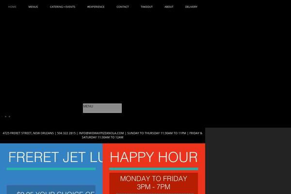 Midway theme site design template sample