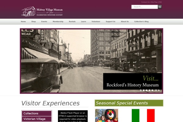 Site using Eea-events-social-sharing plugin