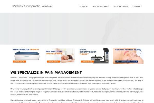 Eight Degree theme site design template sample