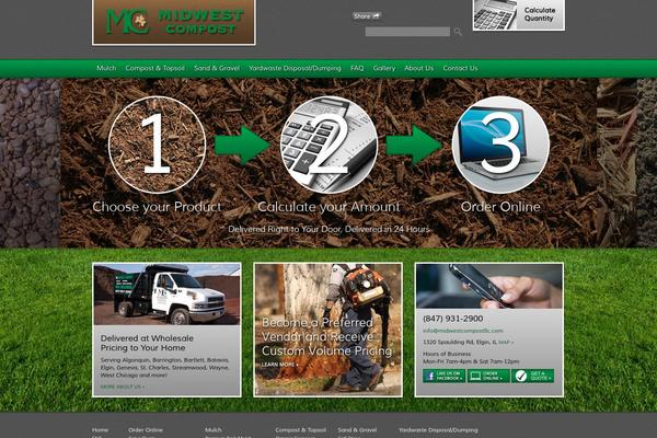 midwestcompostllc.com site used Mc-theme