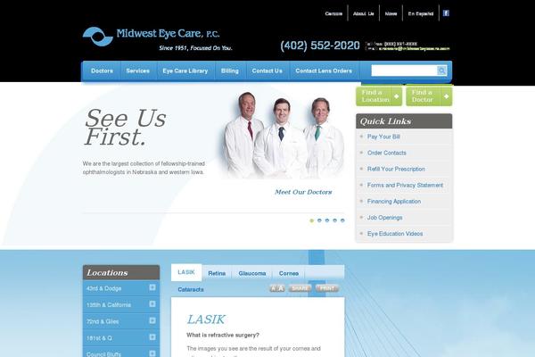 Mec theme site design template sample