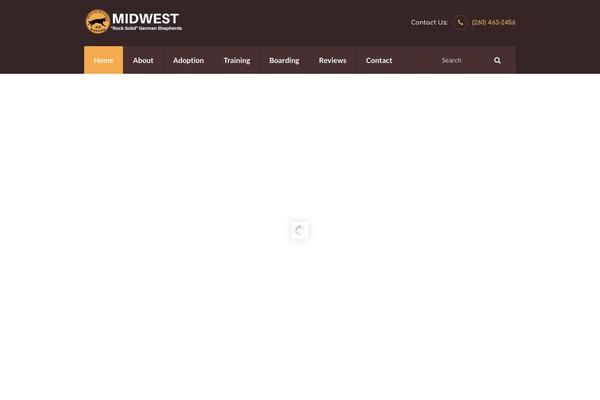 Pets-grooming theme site design template sample