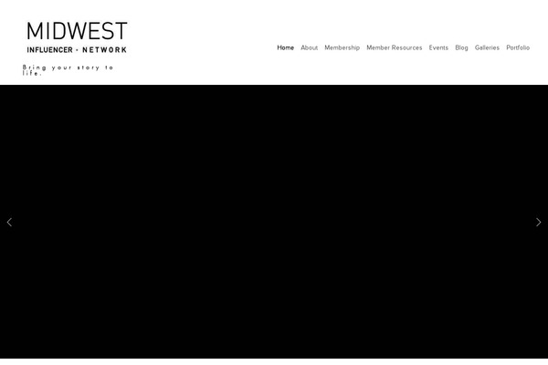 Parallax theme site design template sample