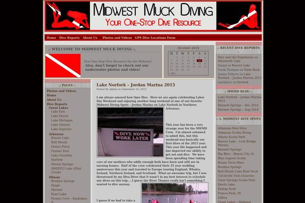 Wasteland theme site design template sample