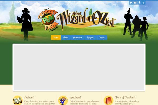 Happy Kids theme site design template sample