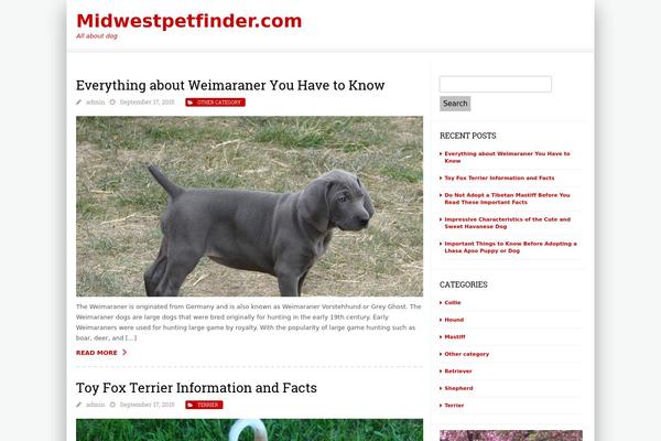 SABINA theme site design template sample