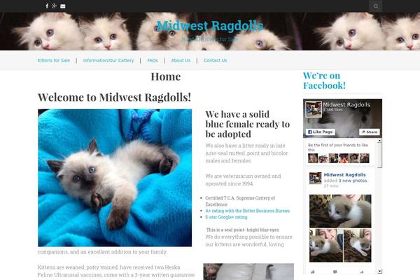 Marla theme site design template sample