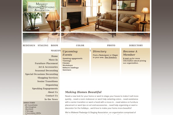 Midwest theme site design template sample