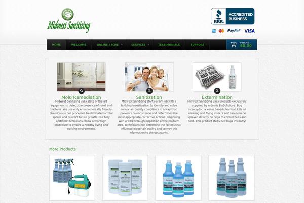 Shelflife theme site design template sample