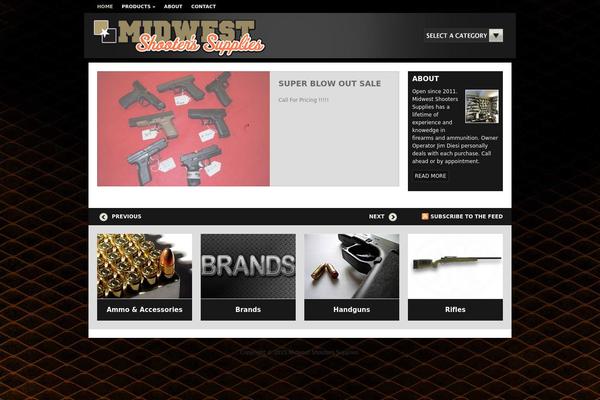 Aperture theme site design template sample
