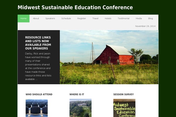 Site using Genesis Responsive Slider plugin