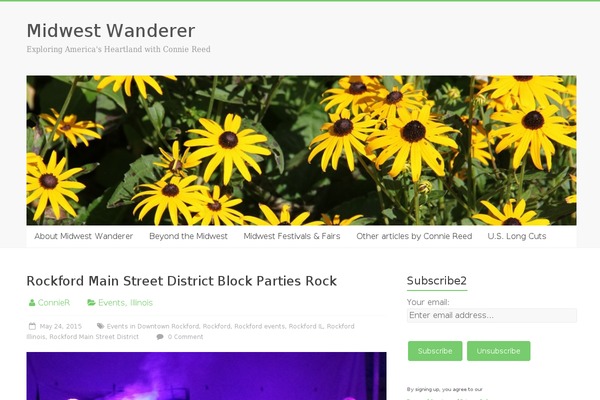 midwestwanderer.com site used Accelerate Pro