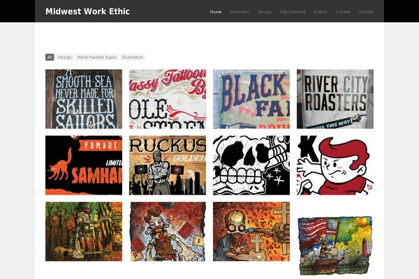 Reveal theme site design template sample