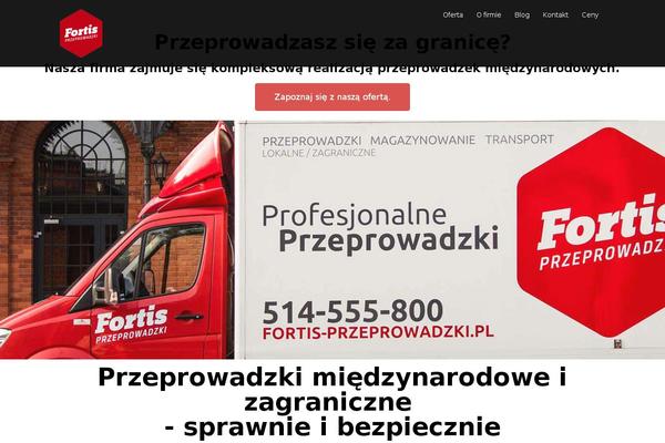 Alexandria theme site design template sample