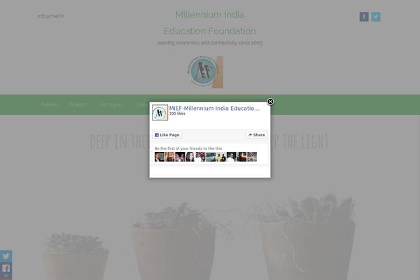 Site using Superb-blocks plugin