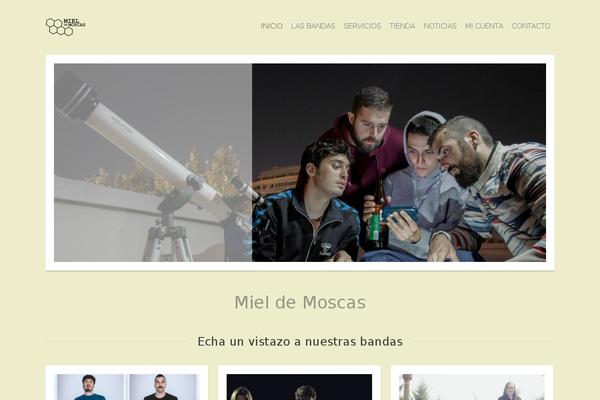 Illustrious theme site design template sample