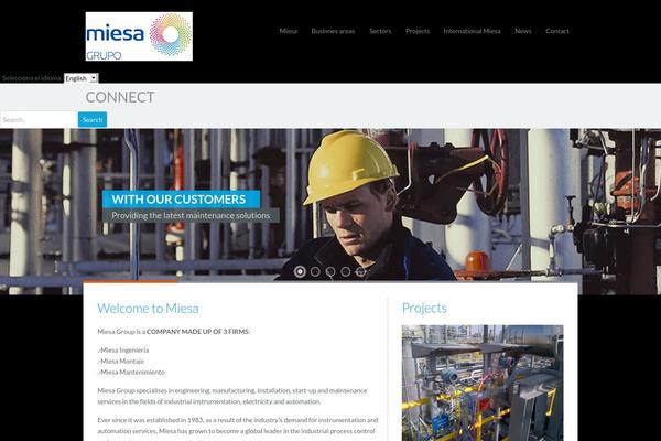 Venture theme site design template sample