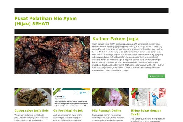 StrapVert theme site design template sample