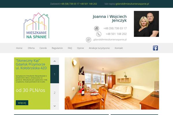 Estate theme site design template sample