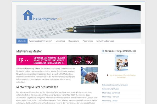 Sentient theme site design template sample