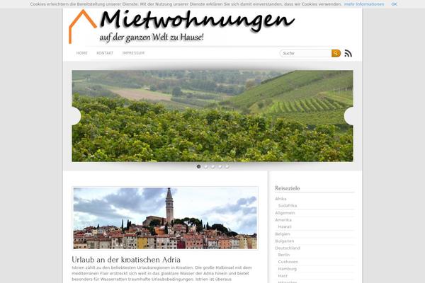 Brightpage theme site design template sample