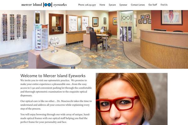 eyeworks theme websites examples