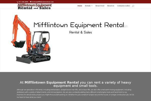 mifflintownrental.com site used New-baby