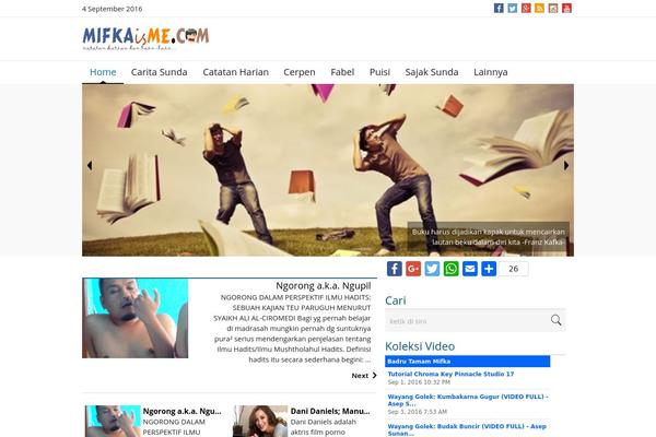 Site using Advanced iFrame plugin